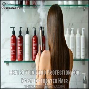 Heat Styling and Protection for Keratin-treated Hair