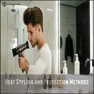 Heat Styling and Protection Methods