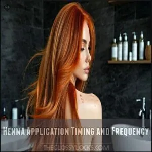 Henna Application Timing and Frequency