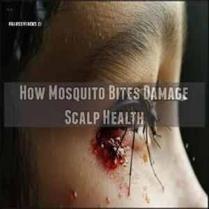 How Mosquito Bites Damage Scalp Health