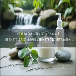how to calm sensitive skin