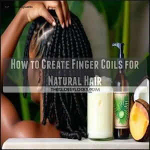 How to Create Finger Coils for Natural Hair