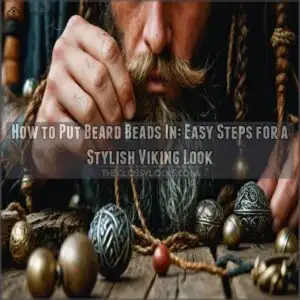 how to put beard beads in