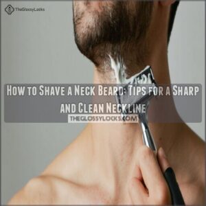 how to shave a neck beard