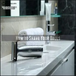 How to Shave Your Balls