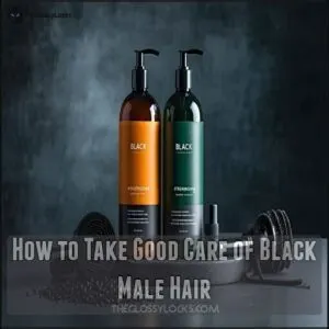 How to Take Good Care of Black Male Hair