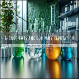 Ingredients and Company Reputation
