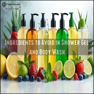 Ingredients to Avoid in Shower Gel and Body Wash