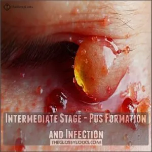 Intermediate Stage - Pus Formation and Infection