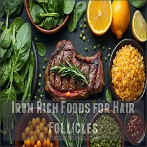 iron rich foods for hair follicles