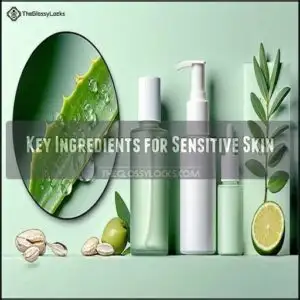 Key Ingredients for Sensitive Skin Key Ingredients for Sensitive Skin