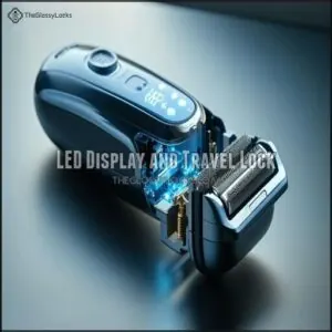 LED Display and Travel Lock LED Display and Travel Lock