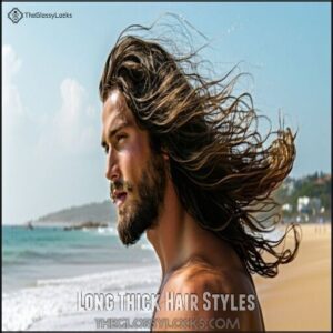 Long Thick Hair Styles