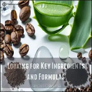 Looking for Key Ingredients and Formulas