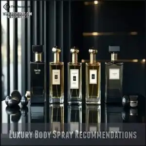 Luxury Body Spray Recommendations