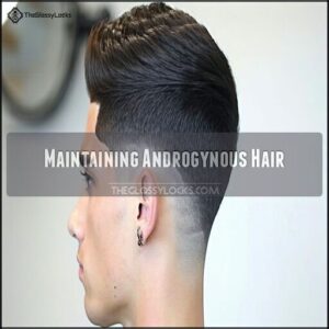 Maintaining Androgynous Hair
