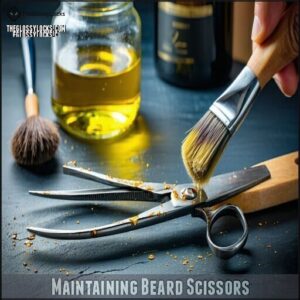 Maintaining Beard Scissors