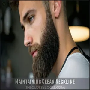 Maintaining Clean Neckline Maintaining Clean Neckline