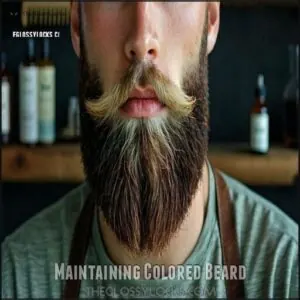Maintaining Colored Beard Maintaining Colored Beard
