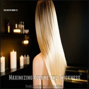 Maximizing Volume and Thickness