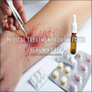 Medical Treatment for Infected Ingrown Hairs