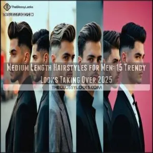 medium length hairstyles for men