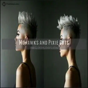 Mohawks and Pixie Cuts
