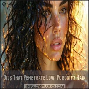 Oils That Penetrate Low-Porosity Hair
