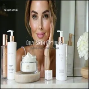 Oily Skin Options