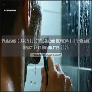 panasonic arc 5 electric razor review