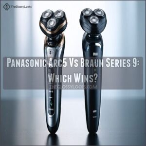 panasonic arc5 vs braun series 9