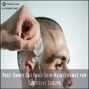 Post-Shave Care and Skin Maintenance for Sensitive Scalps