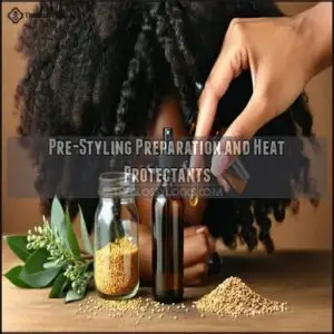 Pre-Styling Preparation and Heat Protectants