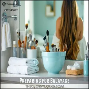 Preparing for Balayage Preparing for Balayage