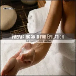 Preparing Skin for Epilation