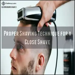 Proper Shaving Technique for a Close Shave