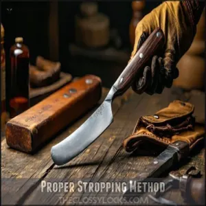 Proper Stropping Method Proper Stropping Method