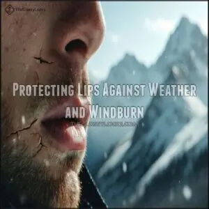 Protecting Lips Against Weather and Windburn