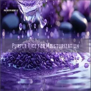 purple rice for moisturization purple rice for moisturization