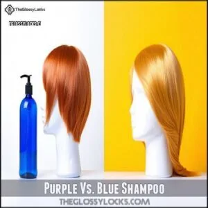 Purple Vs. Blue Shampoo