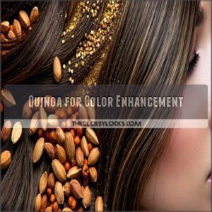 quinoa for color enhancement