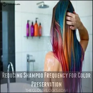 Reducing Shampoo Frequency for Color Preservation
