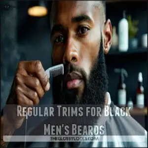 Regular Trims for Black Men's Beards Regular Trims for Black Men's Beards