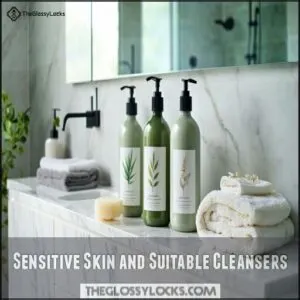 Sensitive Skin and Suitable Cleansers