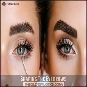 Shaping The Eyebrows