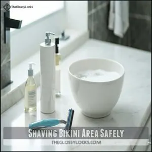 Shaving Bikini Area Safely
