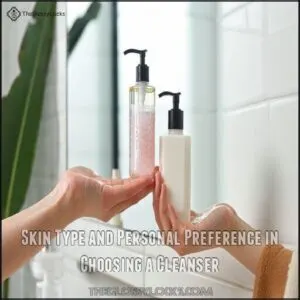 Skin Type and Personal Preference in Choosing a Cleanser