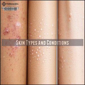 Skin Types and Conditions Skin Types and Conditions