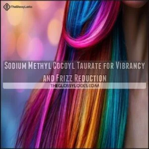 Sodium Methyl Cocoyl Taurate for Vibrancy and Frizz Reduction