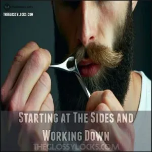 Starting at The Sides and Working Down